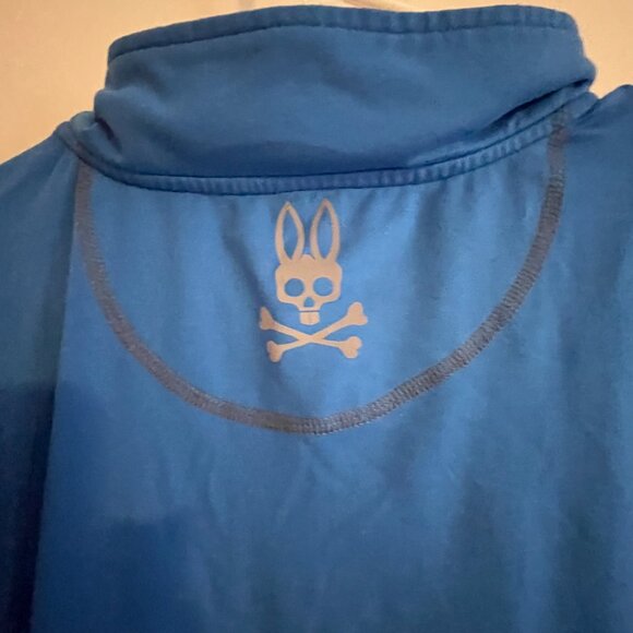 Pyscho Bunny Blue Quarter Zip - Picture 7 of 7